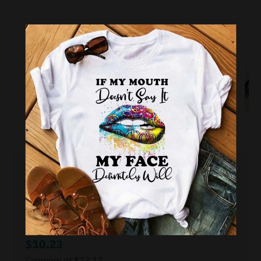 "Expression's" Graphic Tee